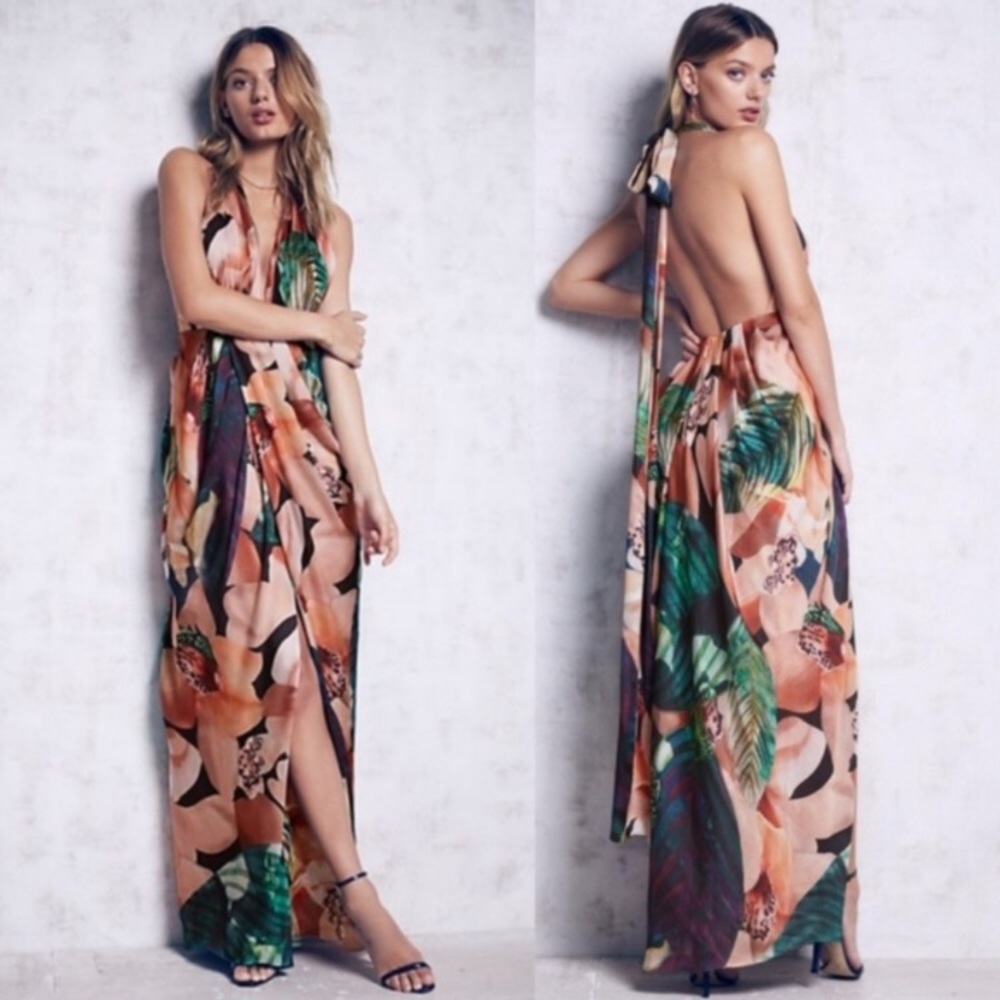 Bariano Miami Free People Maxi Dress